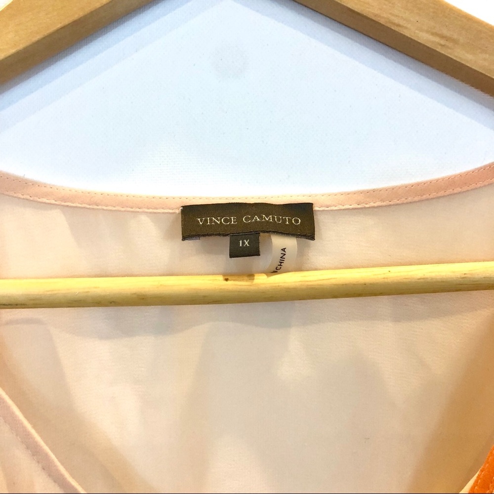 Vince Camuto | Eclipse Ombr Plus Size Blouse - image 4